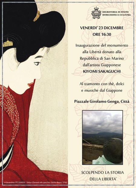 Inaugurazione del Monumento alla Libertà